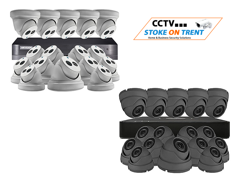 CCTV Stoke on Trent 16 Camera Home CCTV Systems