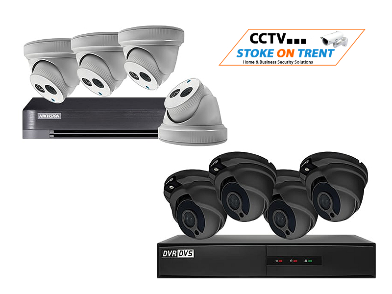 CCTV Stoke on Trent 4 Camera Home CCTV Systems