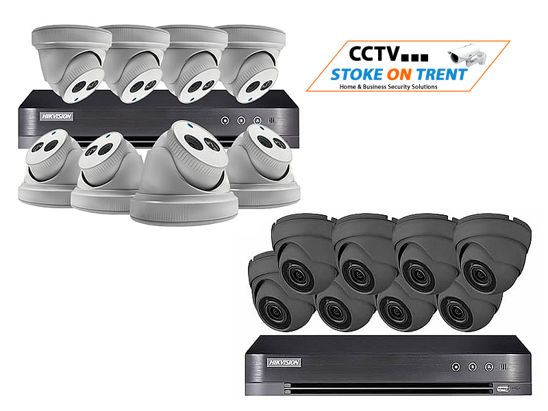CCTV Stoke on Trent 8 Camera Home CCTV Systems